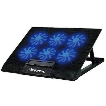 Xtrempro XtremPro 11149 17 in. LED Light Laptop Notebook Cooling Pad with Six Fan 11149